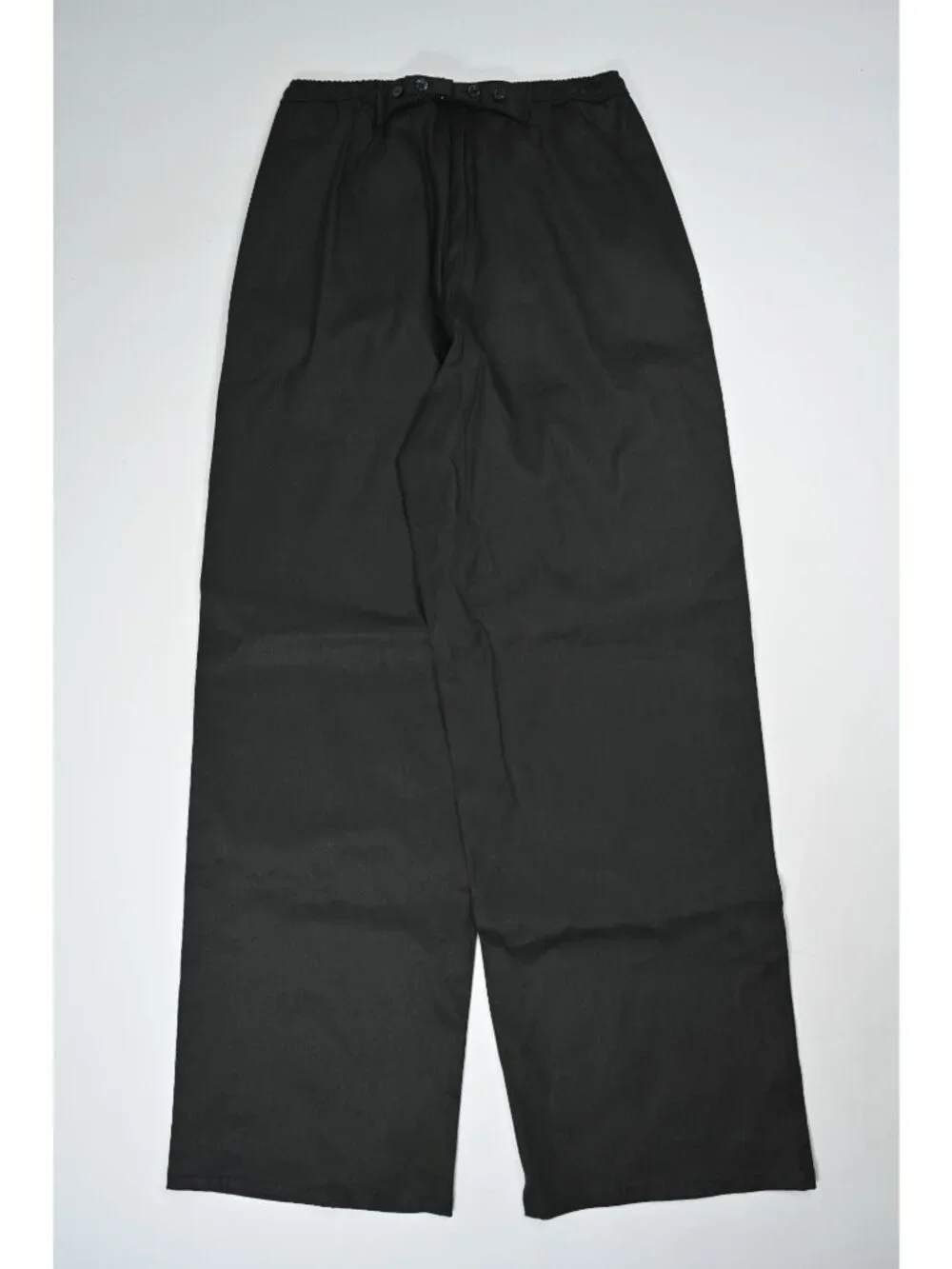 ALO Yoga Linen Blend Riviera Wide Leg Pant W54377P in Black